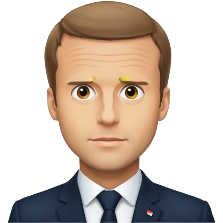 Emmanuel Macron emoji