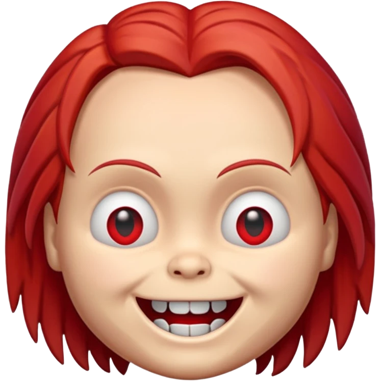 Un emojin de chuky emoji
