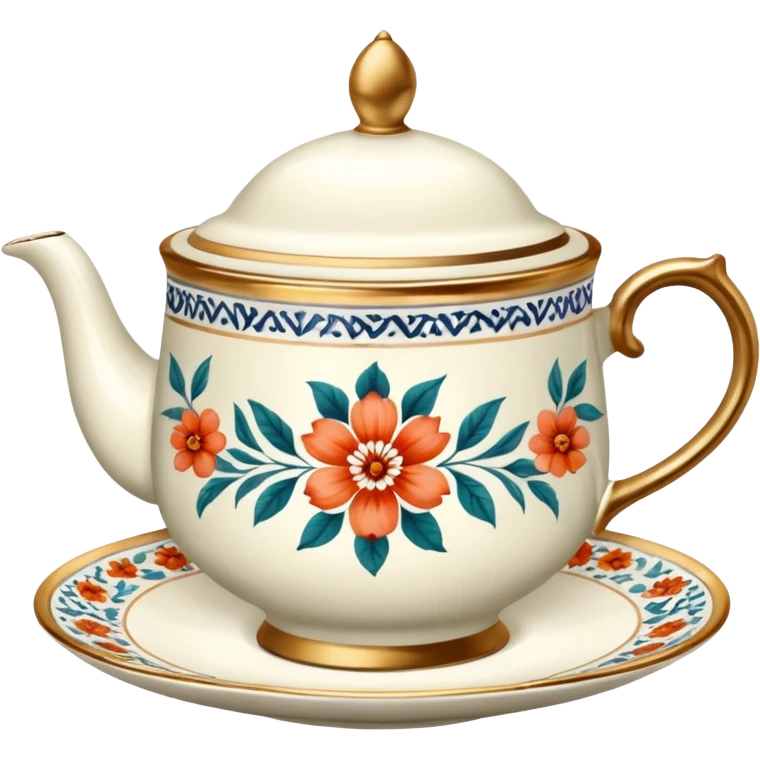 vintage tea indian cup emoji