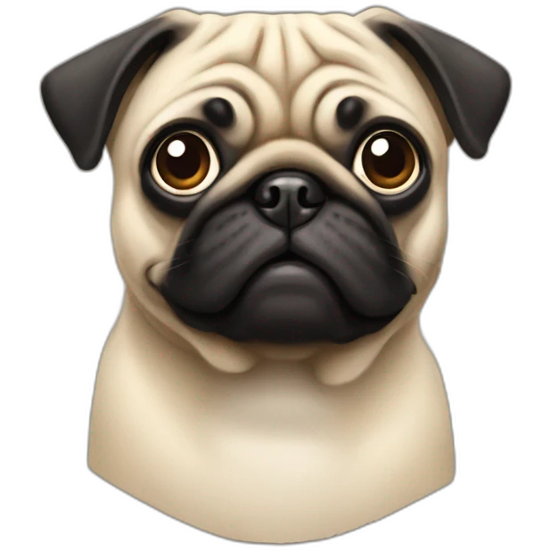 pug dog emoji
