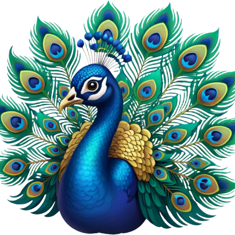 peacock
 emoji