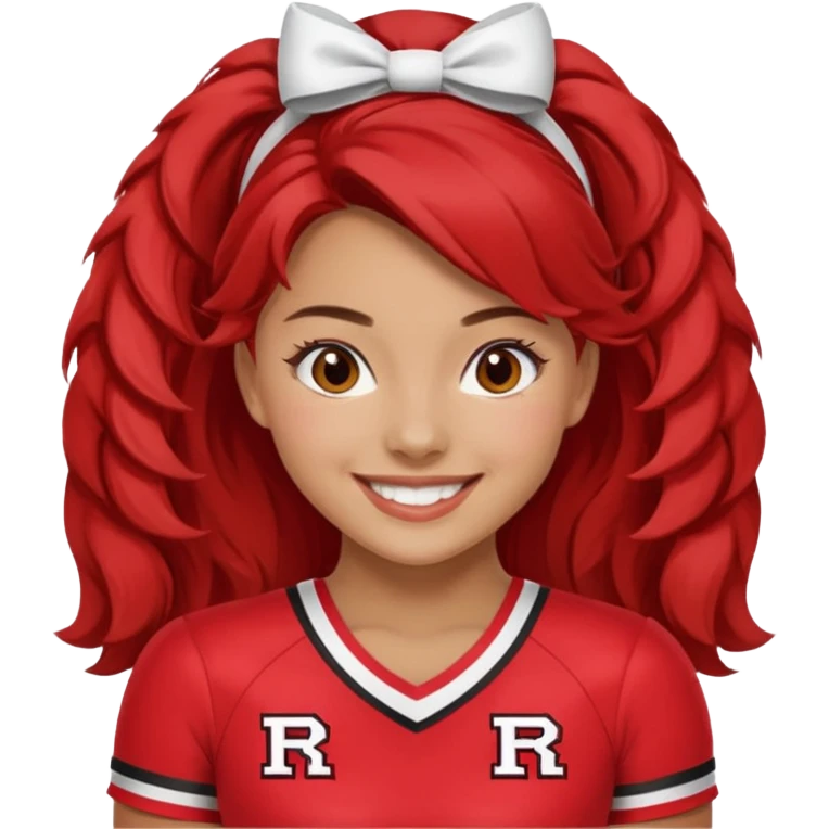 Rutgers Cheerleader emoji