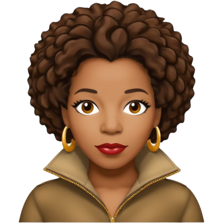 Macy Gray with dark brown hair emoji