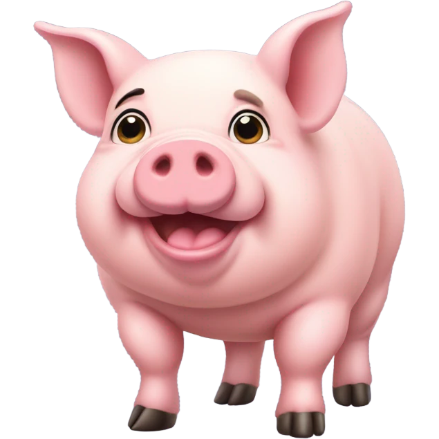 fat pig  emoji
