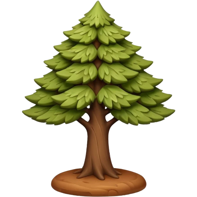 small tree add on more clay emoji