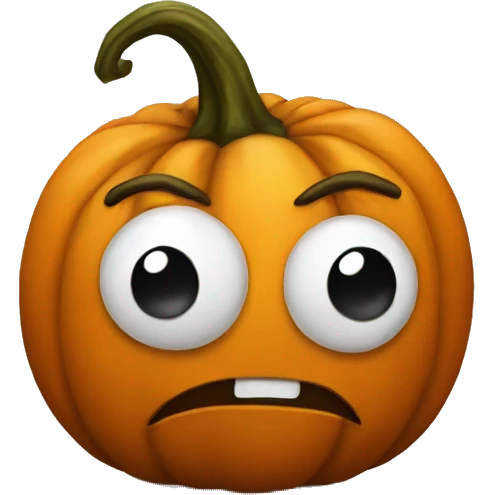 Pumpkin emoji