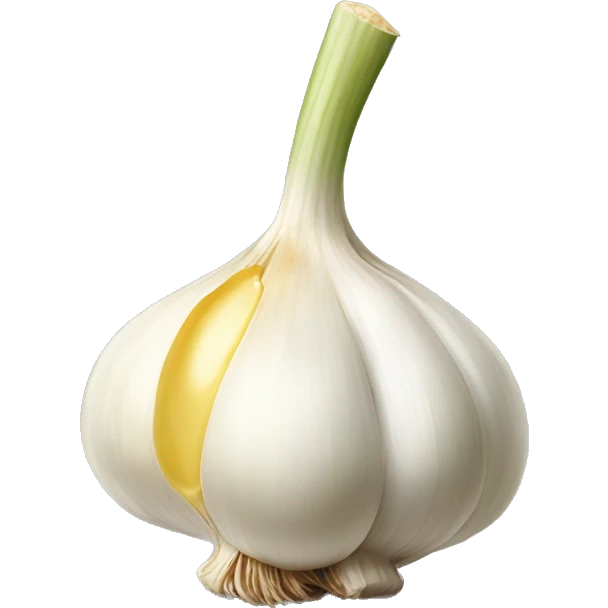 Garlic with butter emoji