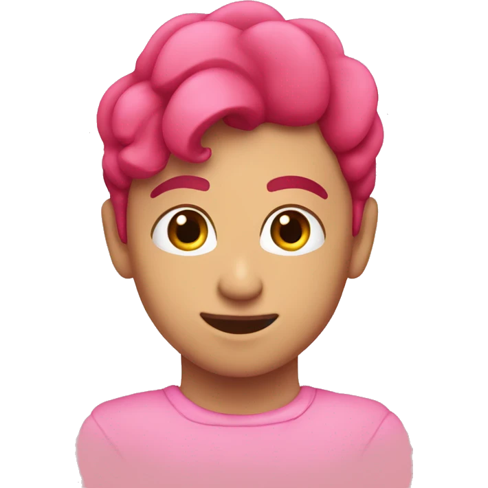 corazón rosa palo emoji