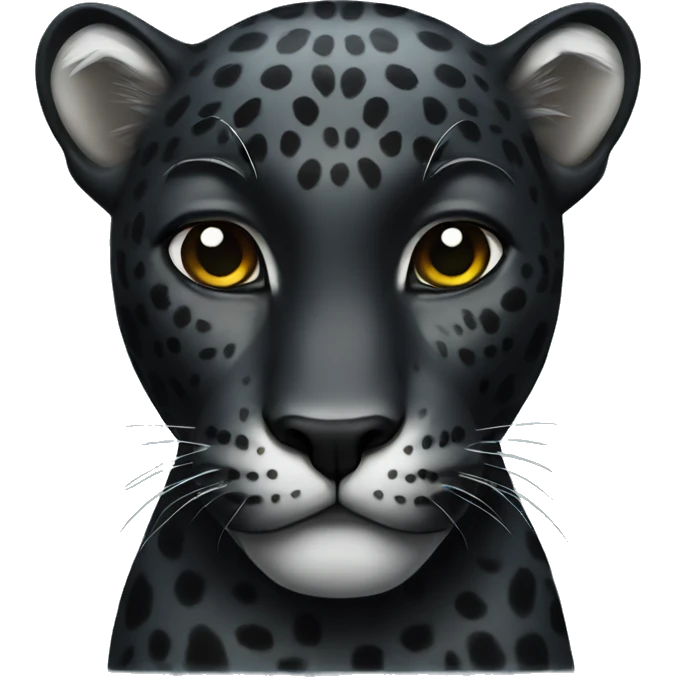Black jaguar emoji