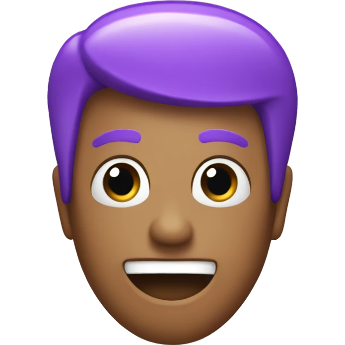 Purple exclamation mark emoji