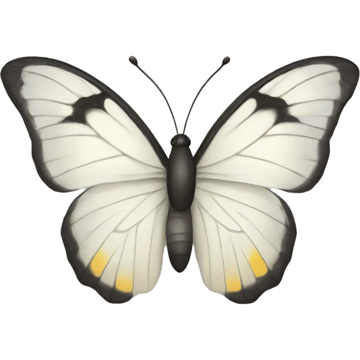Mariposa blanca  emoji