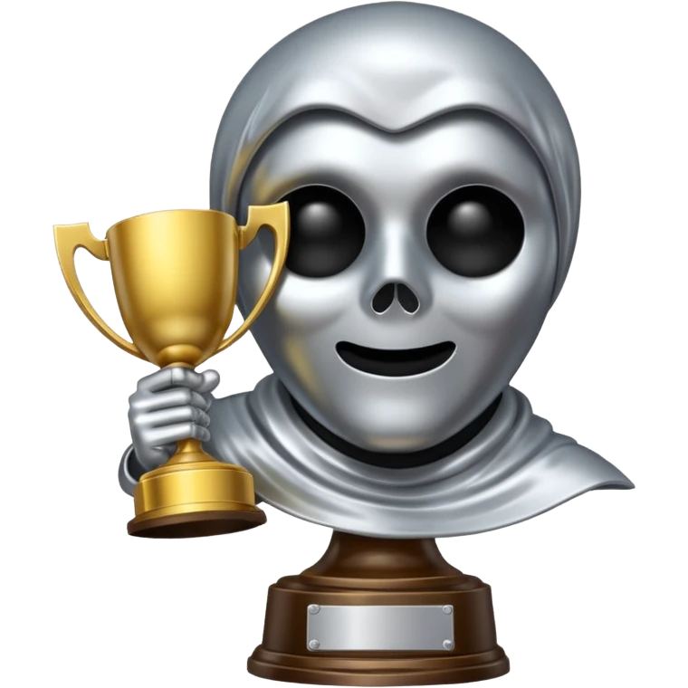 trofeu ghostface emoji