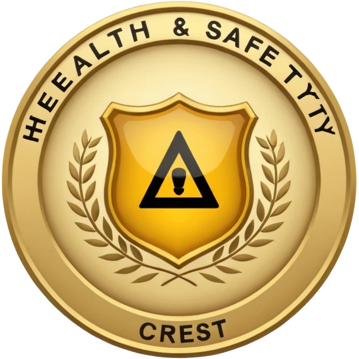 health and safety crest emoji