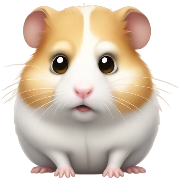 Pouty hamster  emoji