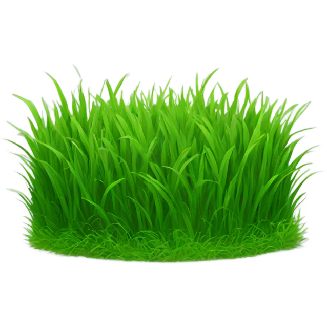 Cut grass emoji