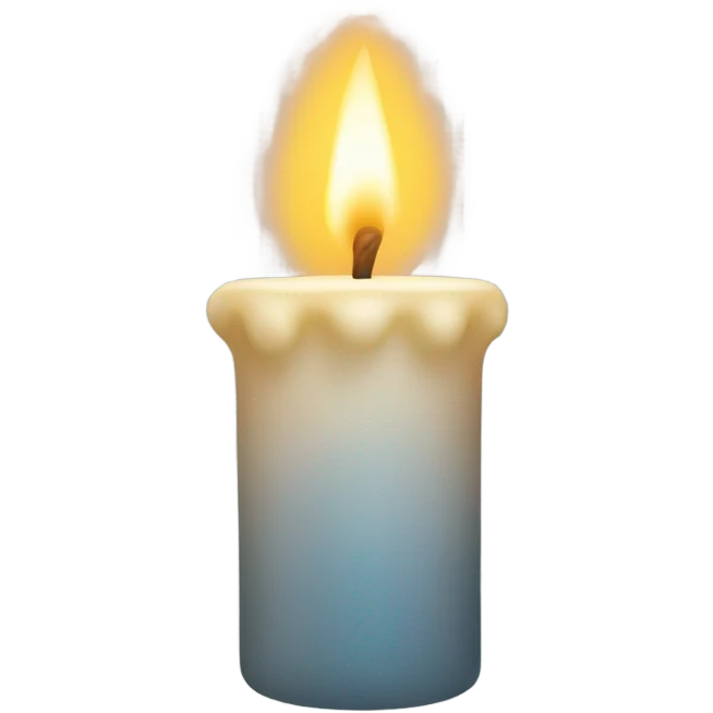 Candles glass emoji