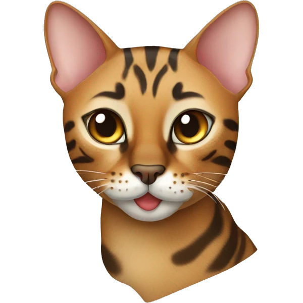 Bengal cat emoji