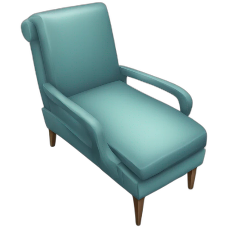 Une chaise cassé emoji