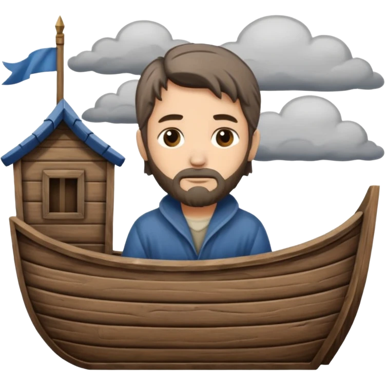 noah on his arc emoji