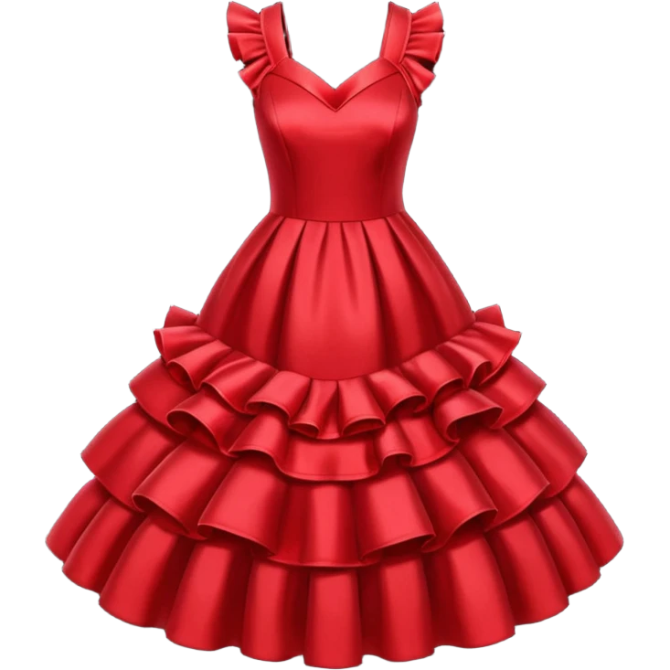 red rose dress no body emoji