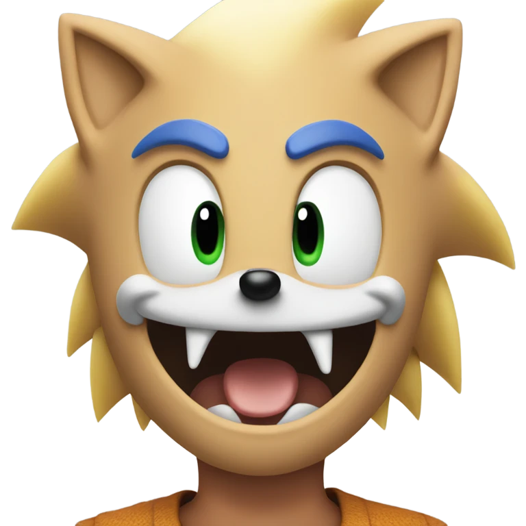 Sonic the hedgehog  emoji