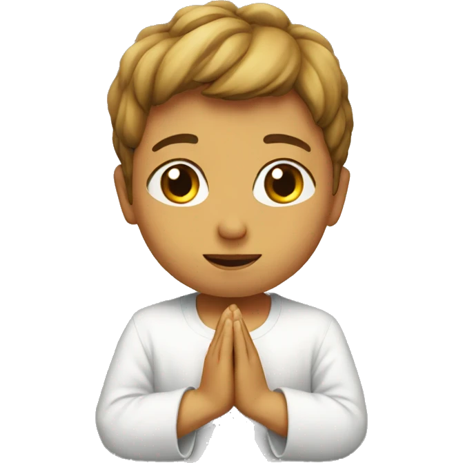 Prayer emoji