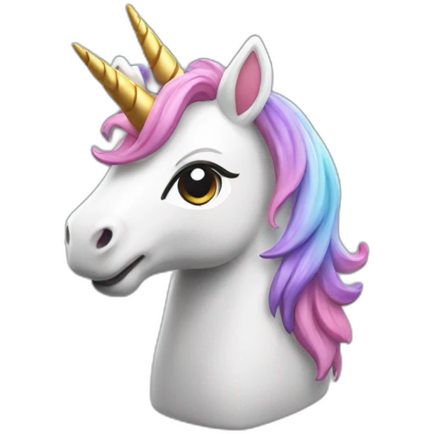 unicorn from gift box emoji