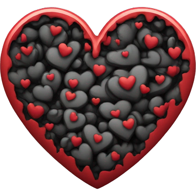 heart-symbol-deep-red-and-black-colour emoji