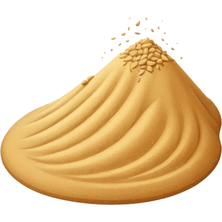pile of the sand emoji