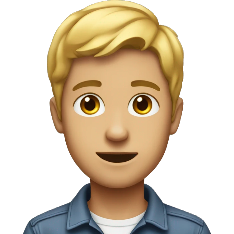 generate a boy that has 5 iphones emoji