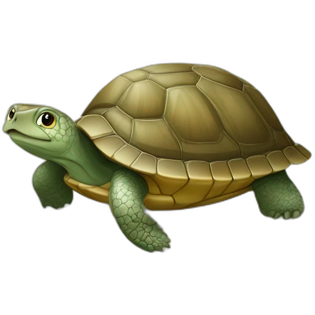 Tortue sur loutre emoji