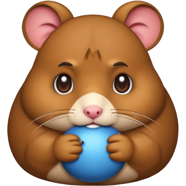 I want a mad emojj that’s also sad saying I want a hamster emoji