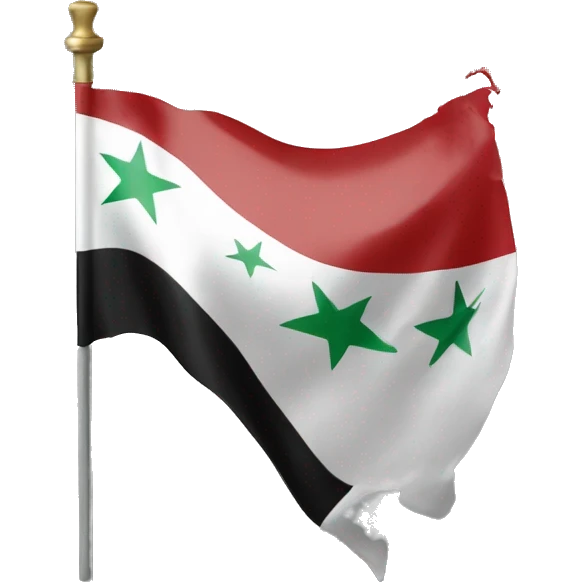 Syria Flag crying emoji