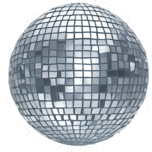 The Arctic monkeys mirrorball  emoji