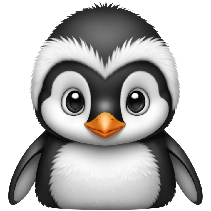 Cute baby pengy emoji