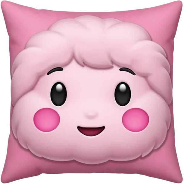 Make a pink pillow emoji
