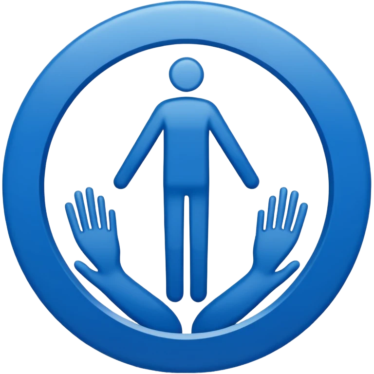 símbolo oficial da fisioterapia emoji