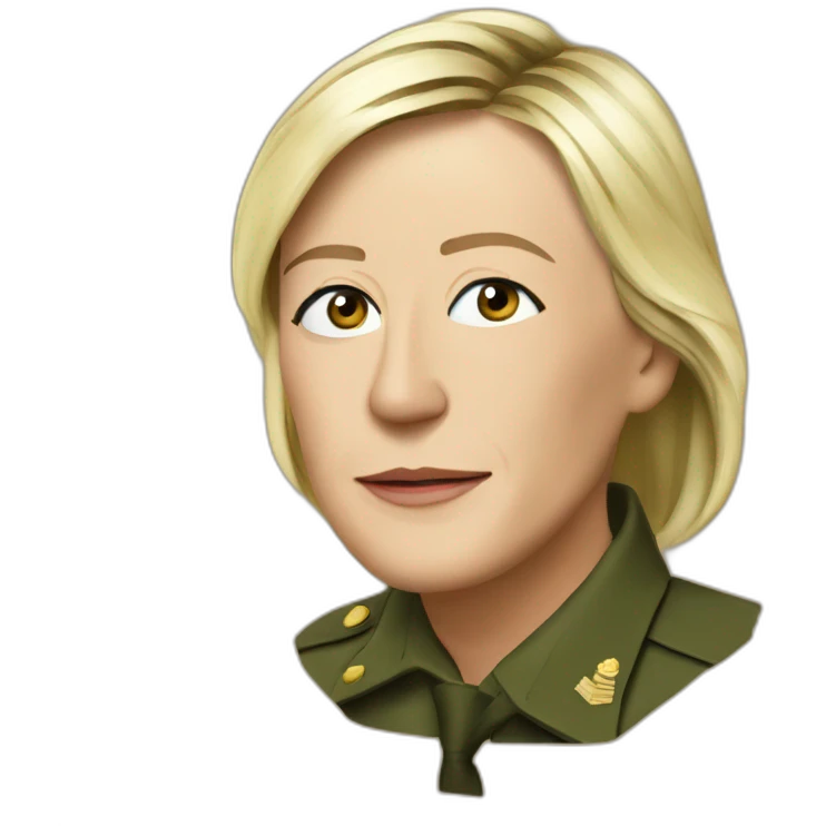 Marine lepen emoji