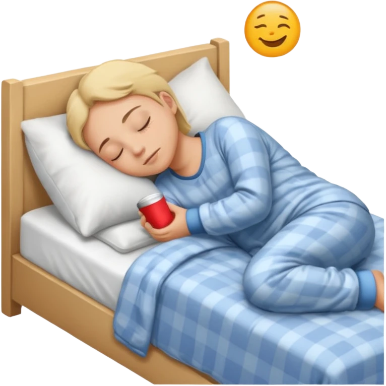 Sleeping in bed emoji