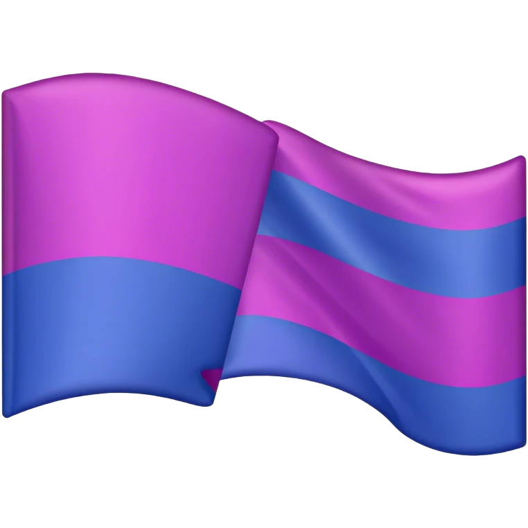 Create the bisexual flag emoji emoji