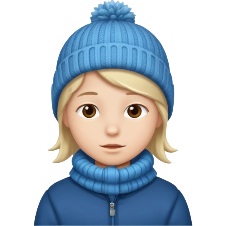 kid in winter outfit emoji