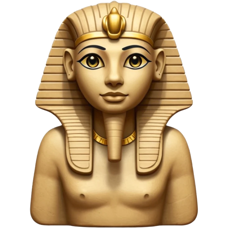 egypt sfenks sculpt emoji