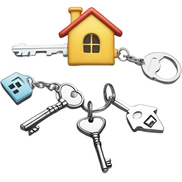 HOUSE KEYS emoji