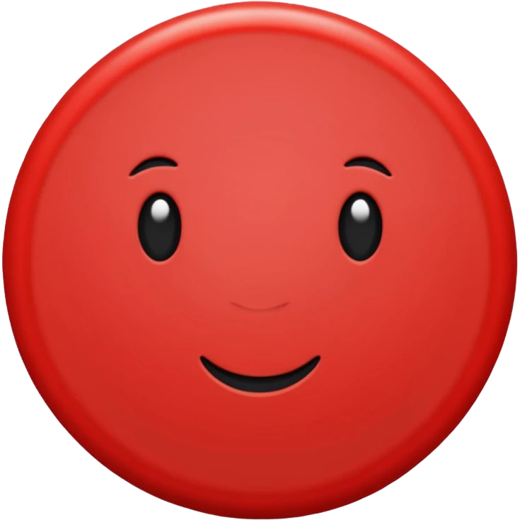 Red Circle emoji