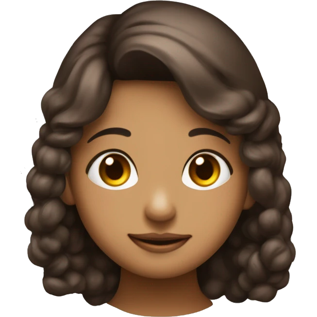 criança com rosto redondo, bochechas proeminentes e uma expressão infantil. Cabelo  castanho escuro coberto por um boné de marinheiro colorido com uma aba curta emoji