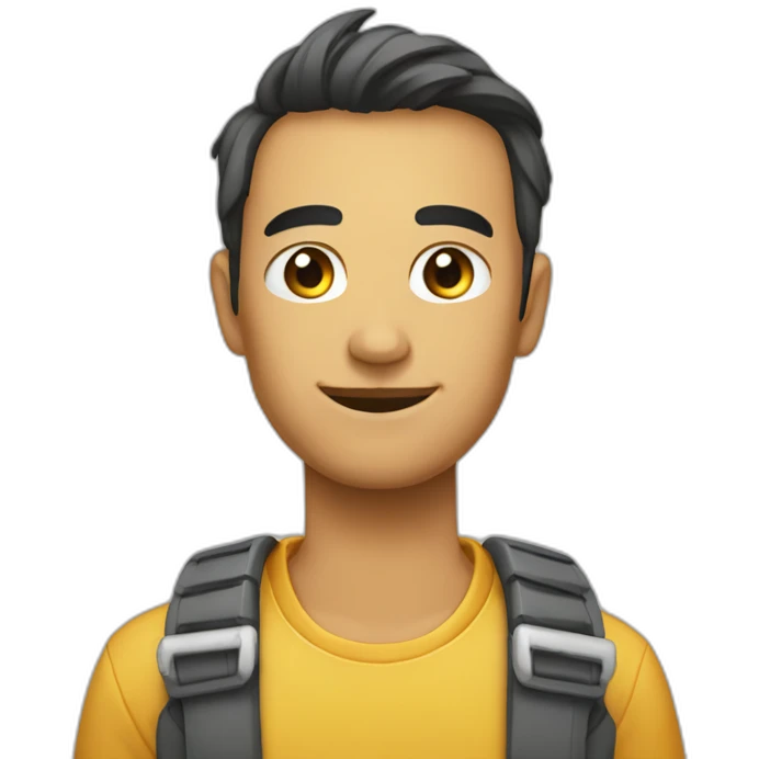 moitié content moitié pas content emoji