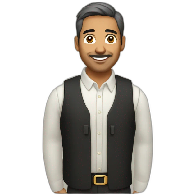 pastor aleman de navidad emoji