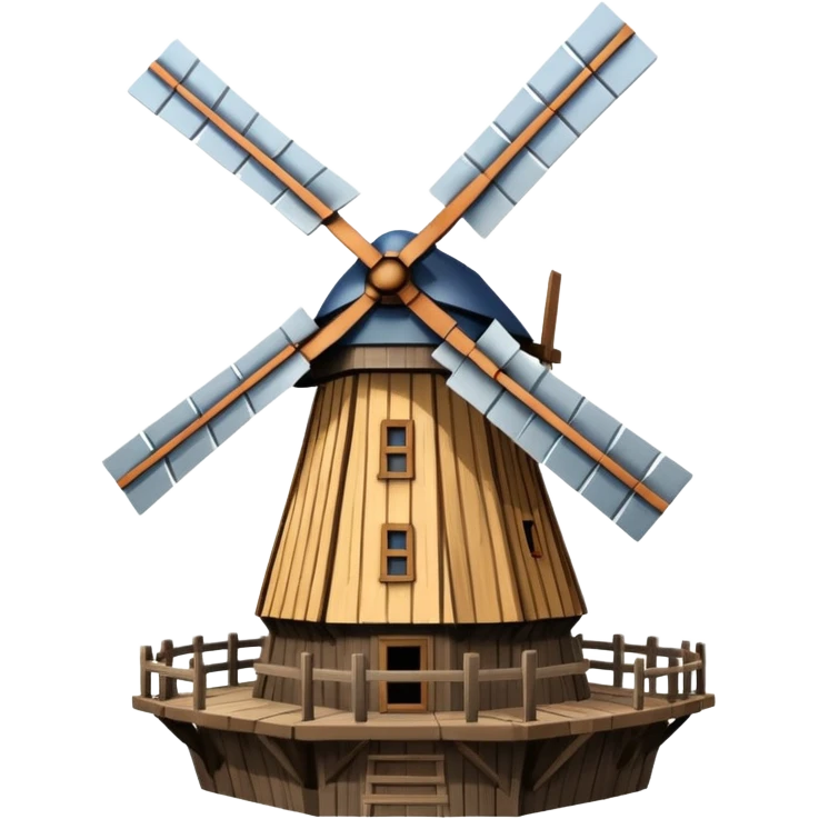 Dutch Windmill emoji