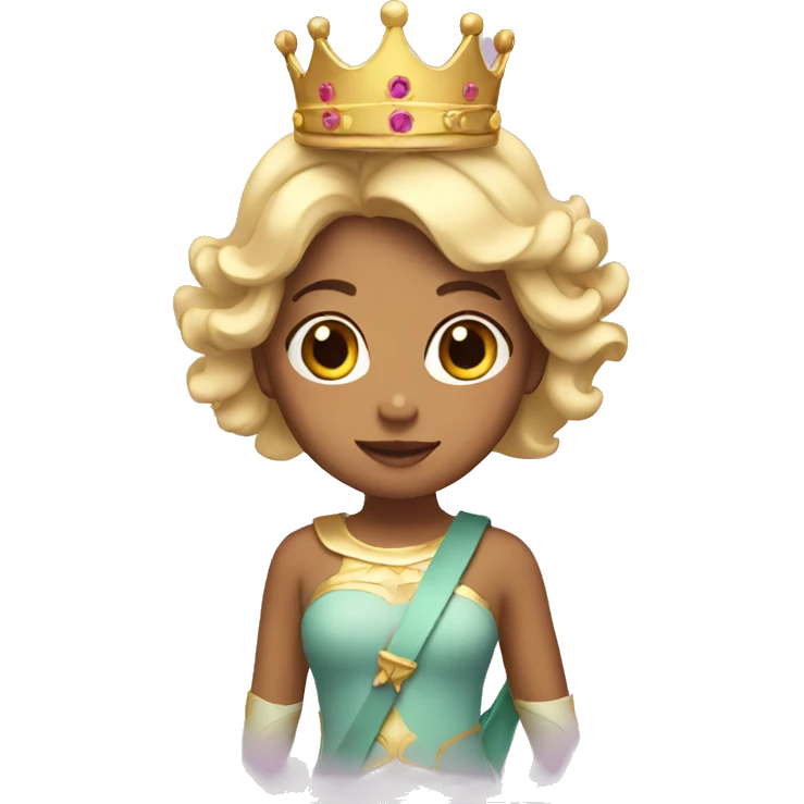 chloe with a crown emoji