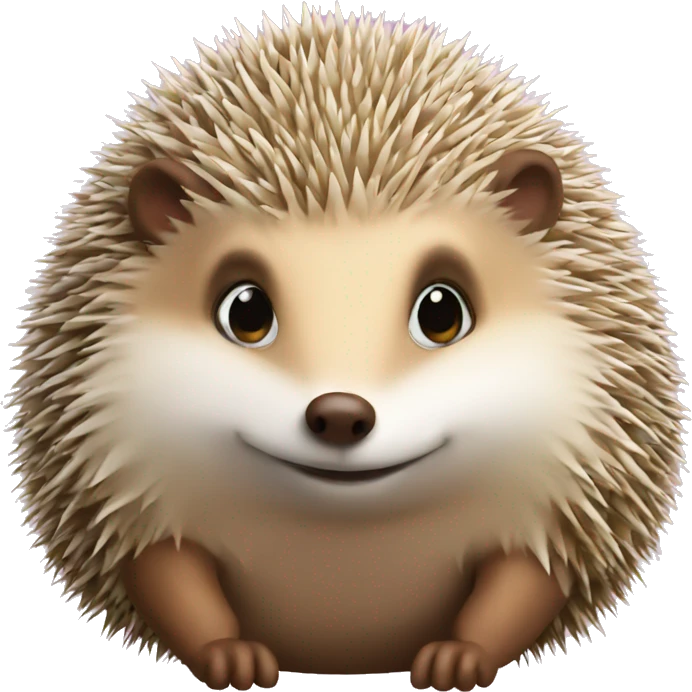 kiss hedgehog emoji